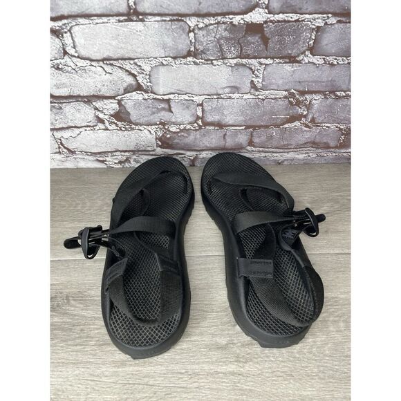 Chaco Z/Cloud Vibram Black Nylon Hiking Trail AnkleStrap Sandals Men 13M US/46EU - Picture 6 of 16